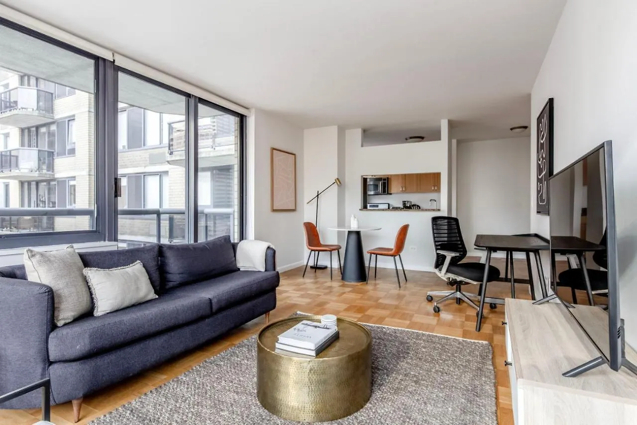 Midtown 1Br W Elevator Gym Nr Times Square Nyc-1350 Apartment New York